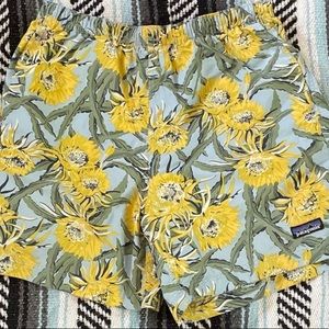 Vintage Patagonia sunflower shorts